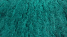 Maldives island tropical coastline with beach, palms trees and ocean. Drone view of paradise luxury island - Powered by Shutterstock - Get 15% off with code: PIKWIZARD15