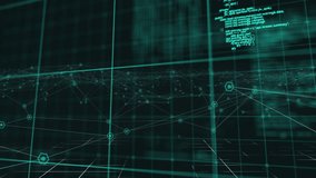 Animation of digital brain and network of connections over data processing on black background. Global technology, connections, computing and digital interface concept digitally generated video. - Powered by Shutterstock - Get 15% off with code: PIKWIZARD15