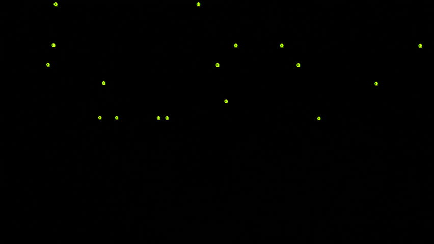 Animation of data processing over neon circle and leaves. Technology, business and digital interface concept digitally generated video.