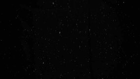 Snow on black background, slow motion, falling snowflakes, snowing, natural snowfall backdrop for overlay effect.
 - Powered by Shutterstock - Get 15% off with code: PIKWIZARD15