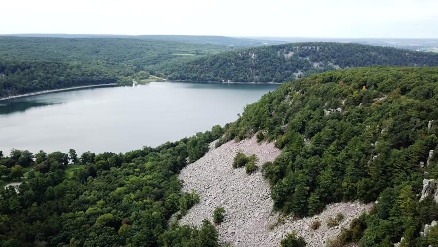 Aerial view of Devil