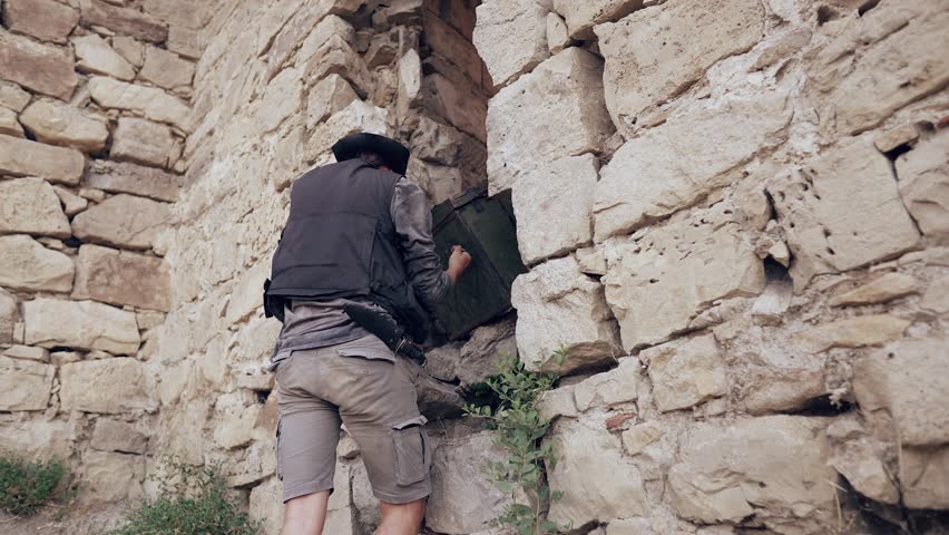 Archaeologists have found a large chest