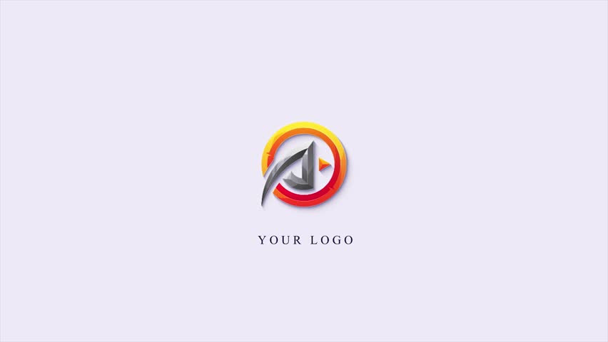 3d new trendy an eye-catching hyper clean logo intro animation. 4k HD, 3d render, 3d reveal of a logo stings. a modern presentation to your business, tv serial, movie, news, and many more.