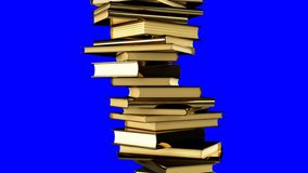 Stacked white books isolated on blue screen.
Loop able 3d animation for background. - Powered by Shutterstock - Get 15% off with code: PIKWIZARD15