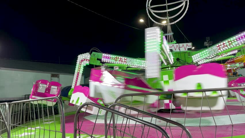 mechanical game at a Mexican town fair