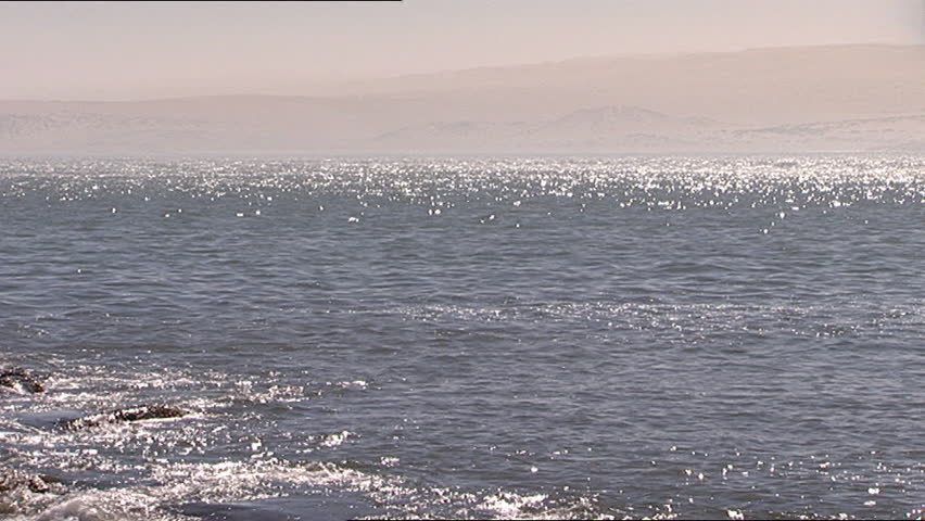 View of rocky coastline