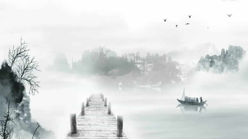 Mysterious landscape China