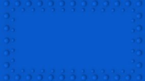 Rectangle blue azure 3d neon lights Frame border empty blank copy space area for videos and text board animation rectangular abstract motion graphic technology background  - Powered by Shutterstock - Get 15% off with code: PIKWIZARD15