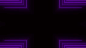 3d purple corners frame neon lights Frame border empty blank copy space area for videos and text board animation rectangular abstract motion graphic technology background  - Powered by Shutterstock - Get 15% off with code: PIKWIZARD15