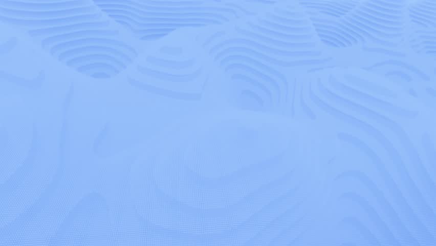 Animated Royal blue color 3d topography design complex pattern geometrical background