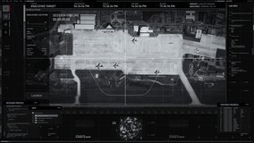 Satellite Data Network Creates Advanced Interactive Earth Map For Live Feed Of Airport In Germany. High Tech Satellite Data Map Analysis Software User Interface. Satellite Data Map Searching System - Powered by Shutterstock - Get 15% off with code: PIKWIZARD15