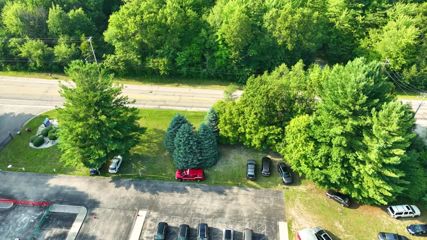 Tilting to show the Greek Church hosting the event.