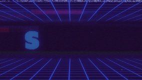 Animation of interference over start text and blue lines on black background. Shapes, pattern, communication and digital interface concept digitally generated video. - Powered by Shutterstock - Get 15% off with code: PIKWIZARD15