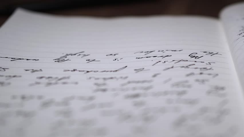 Man journaling thoughts into notebook. Personal Diary. Overcoming depression. Self help