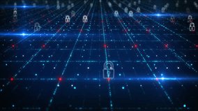 Hacking Digital Data Protection cyber data security or information privacy idea. online data access defense hacker, virus and insecure. cyber security data protection internet network connection - Powered by Shutterstock - Get 15% off with code: PIKWIZARD15