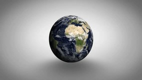 Animation of network of connections with icons over globe. Technology, business and digital interface concept digitally generated video. - Powered by Shutterstock - Get 15% off with code: PIKWIZARD15