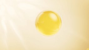 Golden liquid oil bubble background, 3d rendering. Motion graphic. - Powered by Shutterstock - Get 15% off with code: PIKWIZARD15