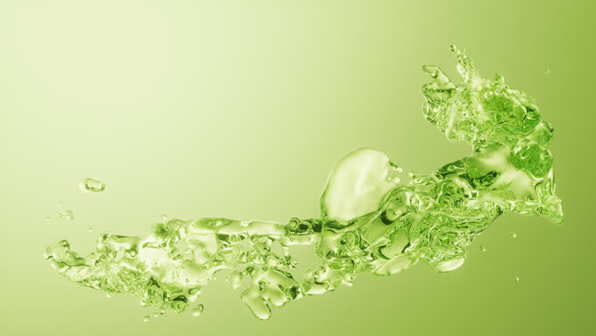 Flowing water liquid background, 3d rendering. Motion graphic.