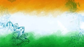 15th August Independence Day, Indian Flag Freedom Motion Graphics Animation - Powered by Shutterstock - Get 15% off with code: PIKWIZARD15