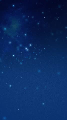 Boy watching a shining star