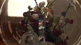  Italy, Piedmont, Barolo. 03-05-2024.Glass ampoules containing different types of flavors and smells. Wine shop. 4K - Powered by Shutterstock - Get 15% off with code: PIKWIZARD15