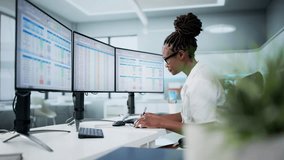 Hospital Doctor Using Spreadsheet For Billing Codes On Desktop - Powered by Shutterstock - Get 15% off with code: PIKWIZARD15