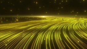 golden particle river curve flow background - Powered by Shutterstock - Get 15% off with code: PIKWIZARD15