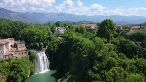 Waterfall in the middle of the Liri Island in Italy - Powered by Shutterstock - Get 15% off with code: PIKWIZARD15