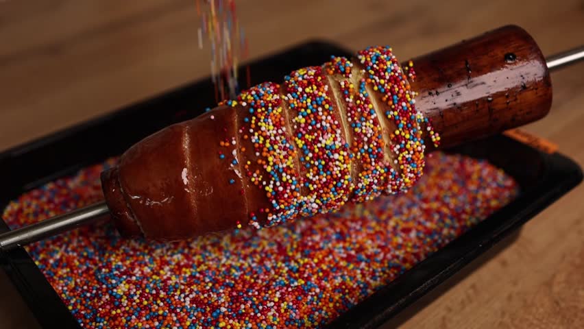 A Magyar pastry chef makes kurtos kolacs, a traditional pastry for Romanian Hungarians.