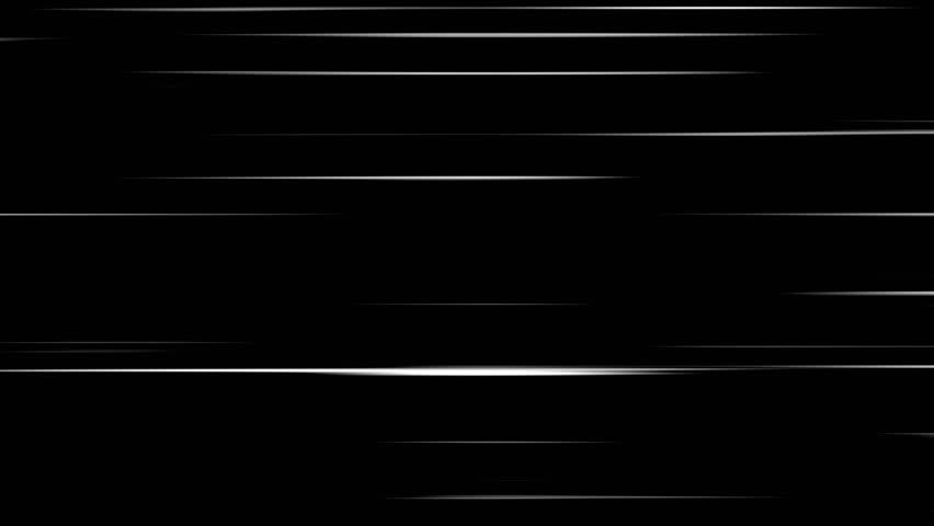 Cartoon speed lines very powerful movement. 