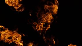 Realistic burning fire transition overlay - Powered by Shutterstock - Get 15% off with code: PIKWIZARD15
