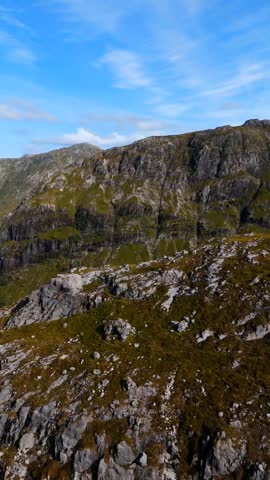 Glencoe and the surrounding hills in Scotland