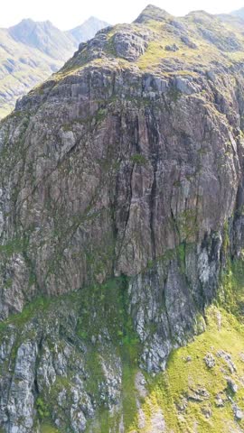 Glencoe and the surrounding hills in Scotland