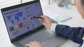 Asia woman expert people AI deep tech talent working on project predict sales insight SEO graph chart plan visual big data science report center BI smart tools screen. Office worker asian analyst job. - Powered by Shutterstock - Get 15% off with code: PIKWIZARD15