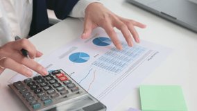 Asia woman expert people AI deep tech talent working on project predict sales insight SEO graph chart plan visual big data science report center BI smart tools screen. Office worker asian analyst job. - Powered by Shutterstock - Get 15% off with code: PIKWIZARD15