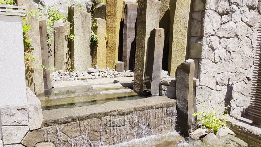 Portland Japanese Garden is a traditional Japanese-style garden in Portland, Oregon, USA. Pond.
