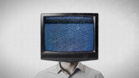 Media Manipulation, Surreal Tv Head People Standing, Documentary Paper Style Animation - Powered by Shutterstock - Get 15% off with code: PIKWIZARD15
