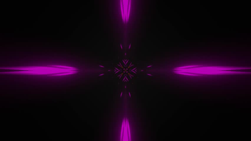 Abstract Background In Neon Glow Colors - Speed Of Light Looping Animation