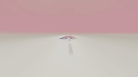 chrome cube spinning on white background shot wide angle 3d render animation - Powered by Shutterstock - Get 15% off with code: PIKWIZARD15