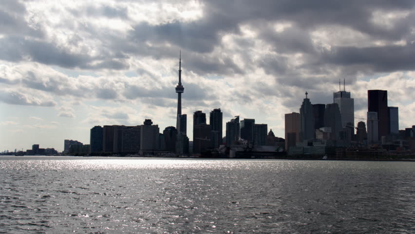 Toronto Harbour Time-Lapse 1. Time-lapse of about 45 minutes of the Toronto