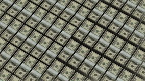 100 Dollar Bills Worth Millions Rising from Ground Illustrating Growing and Shrinking of Money in Business. Wealth Stock Market Economy Concept 4K ProRes 3D Animation. - Powered by Shutterstock - Get 15% off with code: PIKWIZARD15