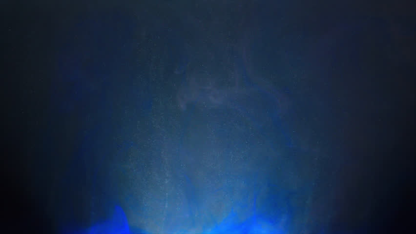 Ink in Water Blue Color