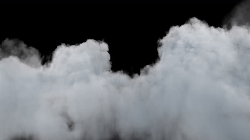 Cloud Soft Fly Over Sky with Alpha Channel. 3D rendering. Flying over sky passing clouds on alpha channel place on footage or background easier to change colour.