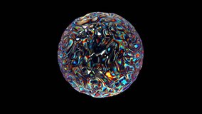Colorful glass sphere. Computer generated 3d render - Powered by Shutterstock - Get 15% off with code: PIKWIZARD15