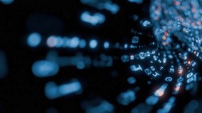 Inside AI Artificial intelligence technology concept. Stream of binary digital data flowing through communication network cables. Seamless loop - Powered by Shutterstock - Get 15% off with code: PIKWIZARD15