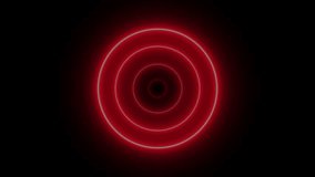Colorful neon lain award background waves animation come from center. Bright neon lights motion concept. Neon Wave 4K Animation. - Powered by Shutterstock - Get 15% off with code: PIKWIZARD15