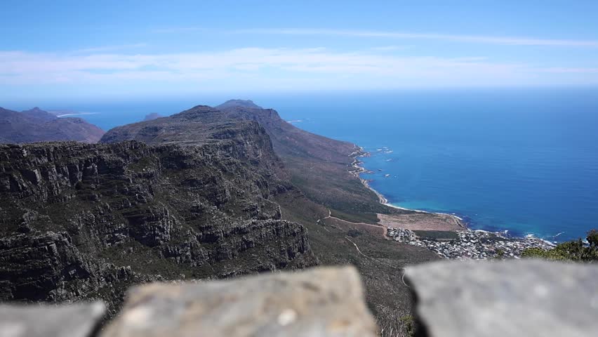Landscape view of Cape Town