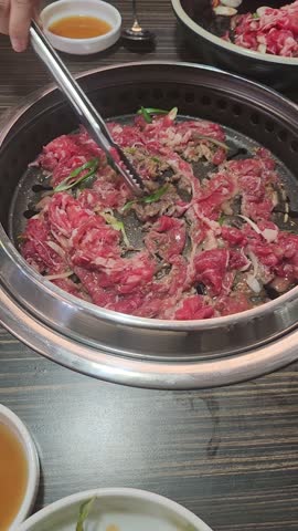 Korean bulgogi. The smell of meat cooking on the grill is enough to whet anyone