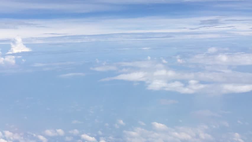Nice Cloud upper the Sky view from Aircraft