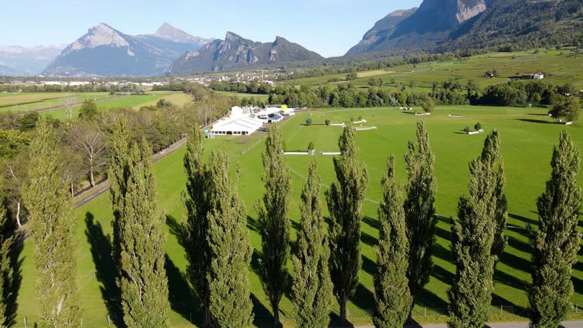 Switerland, Maienfeld, Horse, Race, Bad, Ragaz, Alps, Tourism, Nature, swiss,